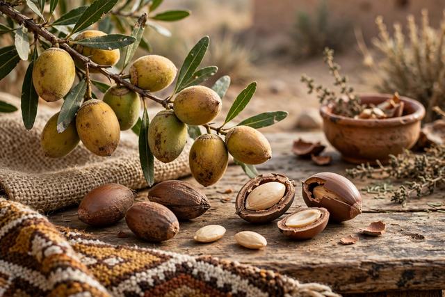 Huile d'argan cosmétique